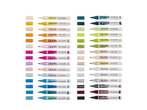 Ecoline Brush pen etui van 30 stuks set Additional