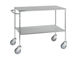 Serveerwagen,Draagverm. 200Kg,2Etage(S),Houten Legbordetage