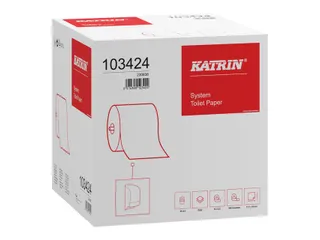 Toiletpapier Katrin systeemrol 2-laags 92m wit 103424 - 4