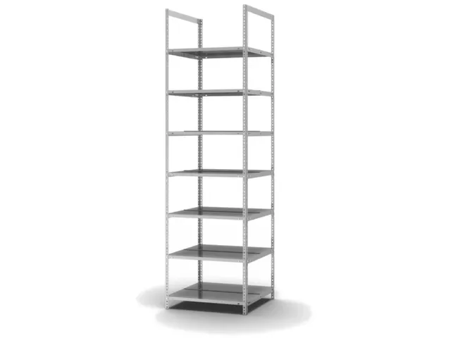 rayonnage pour classeurs,rayonnage départ,HxlxP 2550x750x600mm