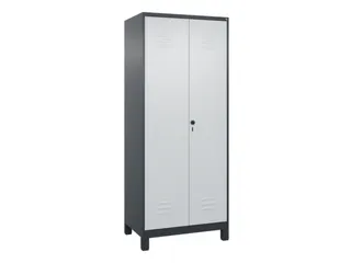 wasgoedverdeelkast,HxBxD 1950x800x500mm,vak B 400mm,draaigrendel - 1