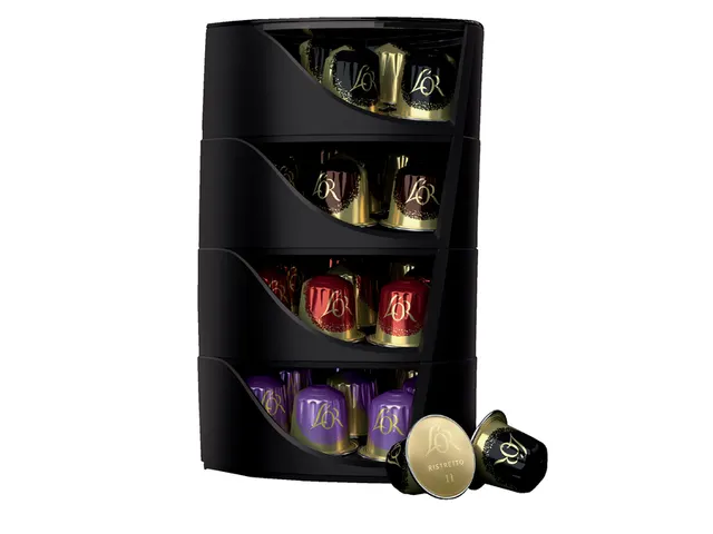 Koffiecups L'Or dispenser