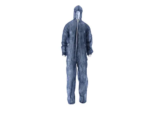 Coverall PP Non Woven Maat XXXL Blauw Ritssluiting 50 Stuks