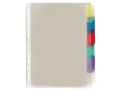 Viquel Geperforeerde Showtas Met 6 Tabs 0.09mm 11-Gaats