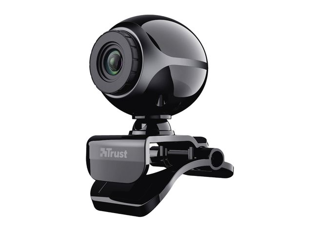 Webcam Trust Exis Zwart | PCrandapparatuur.be