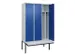 locker voor scheiding van kleding,HxBxD 2120x1200x815mm,3vak