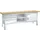 werkbank,HxBxD 840x2000x700mm,multiplexblad,draagverm. 1000kg,4voeten