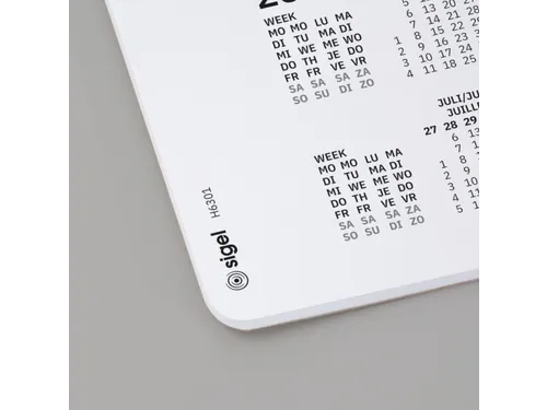 Designonderlegger Sigel punt-gelijnd wit 26/27/28 59.5x41cm 30 vel 80