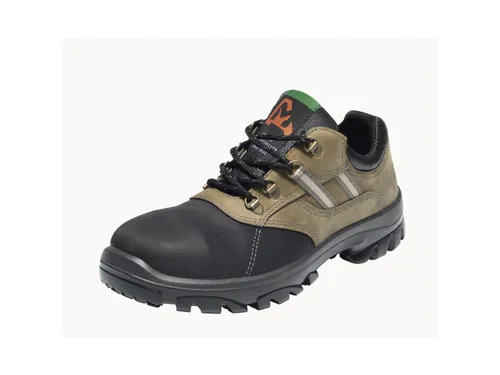 Emma Nordic lage S3 veiligheidsschoenen, SRC, bruin/zwart, maat W-44,