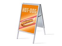 Stoepbord A1 Complete set Hot-Dog Print Frans