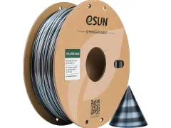 eSUN 3D printer Filament ePLA-Silk Candy 1,75mm Zilver/Zwart 1kg