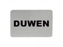 Tekstplaatje duwen