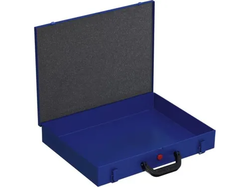 assortimentskoffer,HxBxD 70x440x370mm,0bakken,staal,koffer blauw