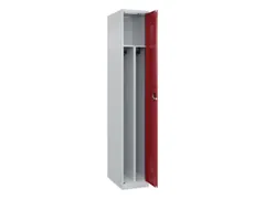 locker voor scheiding van kleding,HxBxD 1850x300x500mm,1vak