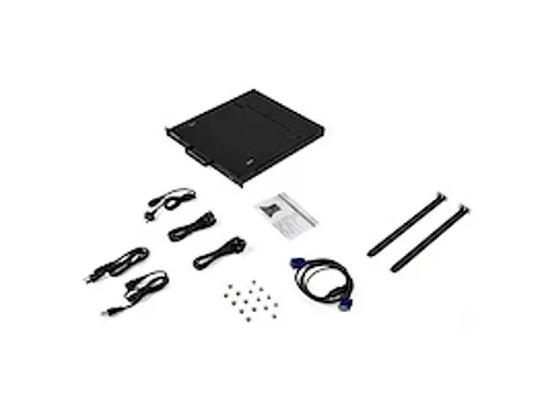 17 inch LCD VGA KVM Console voor Server Rack 1U met USB QWERTY