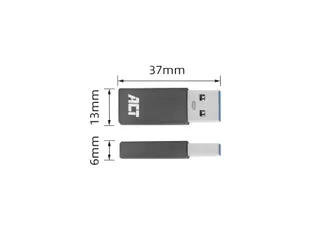 Adapter ACT USB-A naar USB-C USB 3.2 Gen.1 - 7