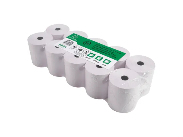 Exacompta 1-laags rol van 60 g/m² voor rekenmachines 70x70 mm