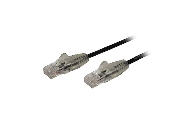 CAT6 netwerkkabel RJ4 connector 1 Meter zwart