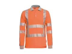 Poloshirt Vancouver Fluororanje, Maat S