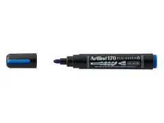 Permanent marker Artline 170 Eco rond Medium blauw Dry Safe