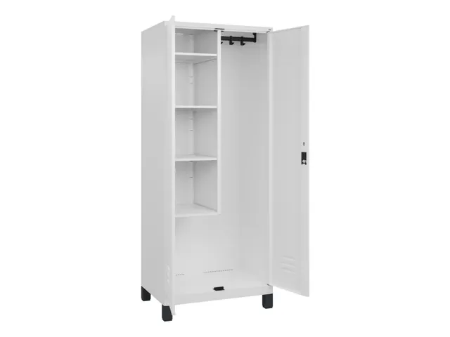 schoonmaakkast,HxBxD 1950x800x500mm,links 4vakken