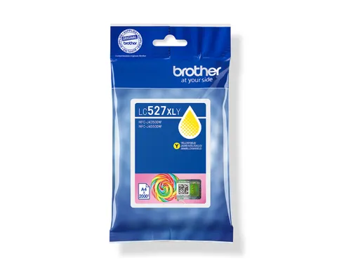 Inktcartridge Brother LC-527XLY HC geel 2000 pagina's