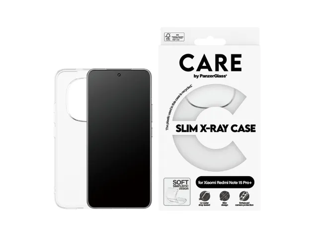 PanzerGlass CARE by X-Ray Case Xiaomi Redmi Note 15 Pro+, Housse