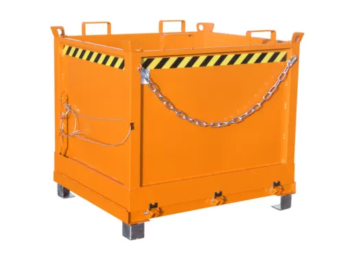 klapbodemcontainer,HxLxB 1145x1040x1245mm,1m³,hijsogen,vorksloffen