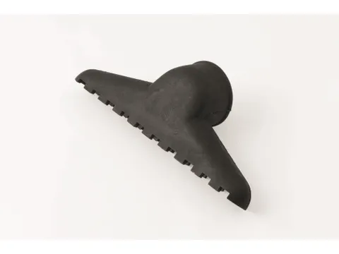 Mondstuk rubber 50 mm zwart