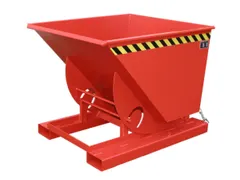 kiepbak,HxLxB 1070x1420x1190mm,0,75m³,draagverm. 1000kg,RAL3000