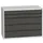 ladekast HxBxD 800x1050x550mm 5laden romp RAL7035 front RAL7016