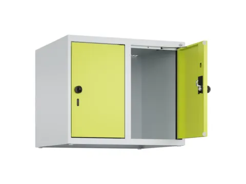 opzetkast,v. locker,2vak.,vak B 300mm,HxBxD 500x600x500mm,draaigrendel