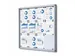 Vitrinekast Mededelingenbord Fire-proof schuifdeuren 12xA4