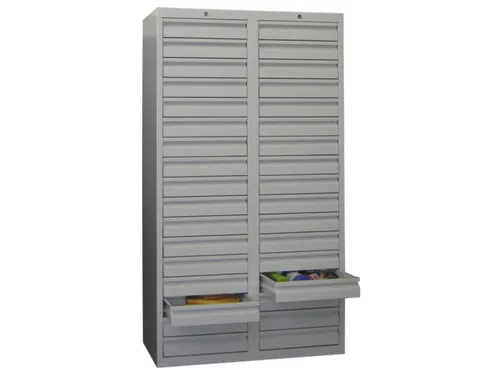 Ladenkast 1800x1000x500mm 34 Laden Gewoon Uitschuifbaar Rolgeleiding