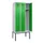 locker,HxBxD 2120x900x500mm,3vak,vak B 300mm,cil.-slot,voetonderstel