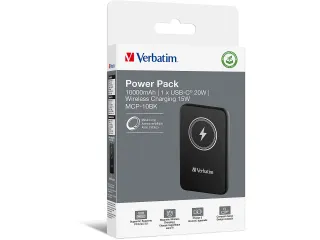 Charge'n'go Powerbank Zwart 10000 mAh - 1