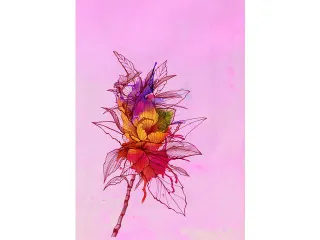 Duo aquarelmarker Goldfaber etui 6 stuks Flowers - 17