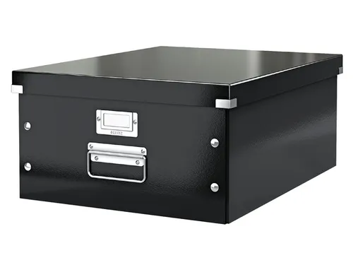 Opbergbox Leitz Click & Store 369x200x482mm Zwart 85% gerecycled karto