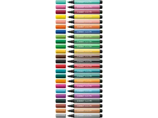 Viltstift STABILO Pen 68/30 Max bleek vermiljoen - 6