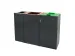 Unité modulaire pour tri sélectif avec porte et support de Sac 85 li