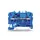 2-Draads Doorgangsklem 2,5Mm², Blauw