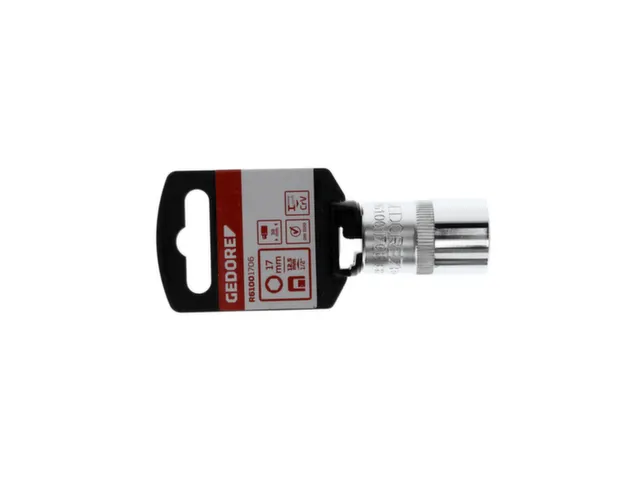 R61001706 Dop 1/2 inch zeskant 17mm lengte 38mm