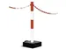 Kettingstaander Mobiel Staalbuis Hxø 1000X60Mm Met Handgreep