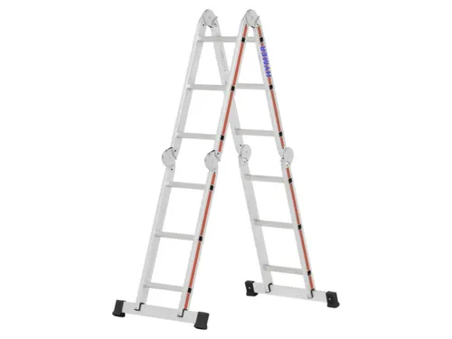 multifunctionele vouwladder,4x3,sporten,balk L 3,47m,aluminium