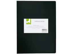 Showalbum A4 PP 40 Tassen Zwart