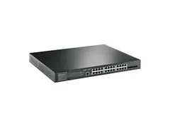 JetStream 24-poorts Gigabit en 4-poorts 10GE SFP+ Switch met 24 PoE+-p