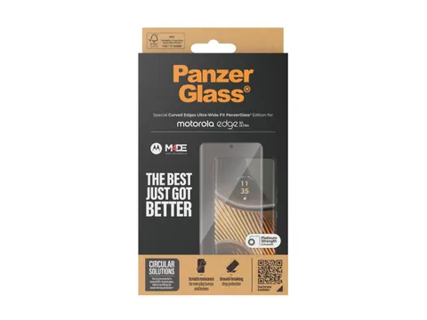 PanzerGlass Screen Protector Motorola edge 50 ULTRA | Ultra-Wide Fi