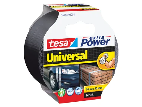 Plakband Tesa 50mmx10m extra Power zwart