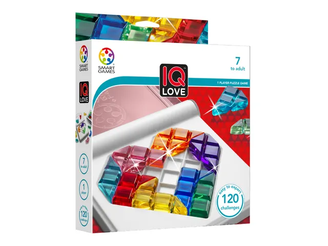 IQ Love denkspel met 120 opdrachten 7+