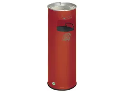 Combi-asbak Hxø 660X230Mm Rond Rood